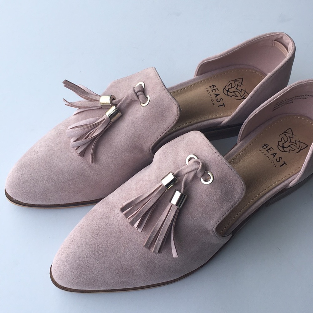 Blush Pink Loafers NWT Sz 7